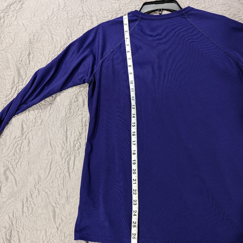 ADIDAS Purple Long Sleeve Shirt - Picture 5 of 9